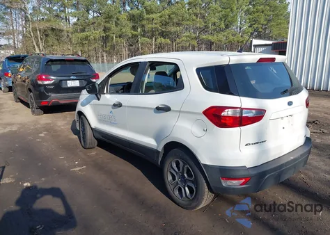 2019 Ford Ecosport S from USA, damaged, VIN MAJ3S2FE2KC274815